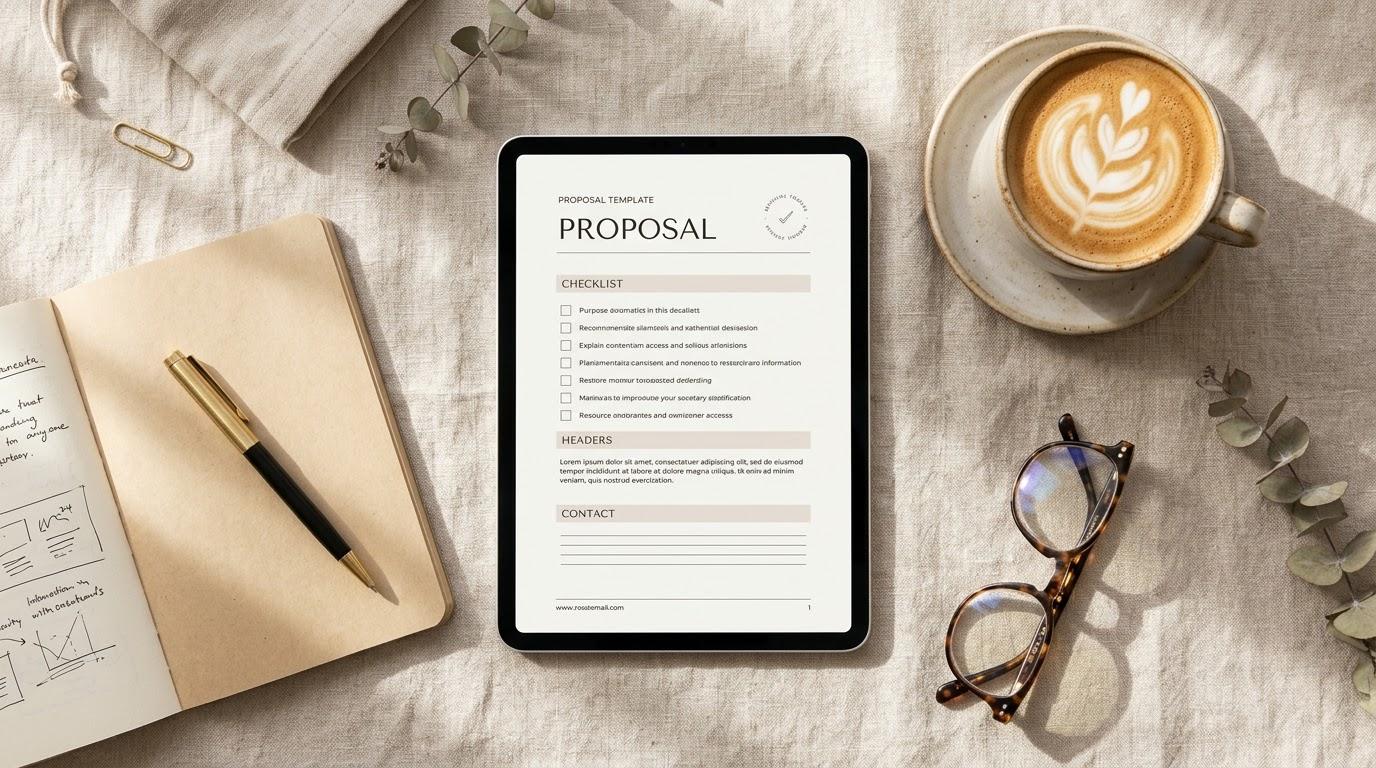 Freelancer AI Proposal Vault digital templates and checklist preview
